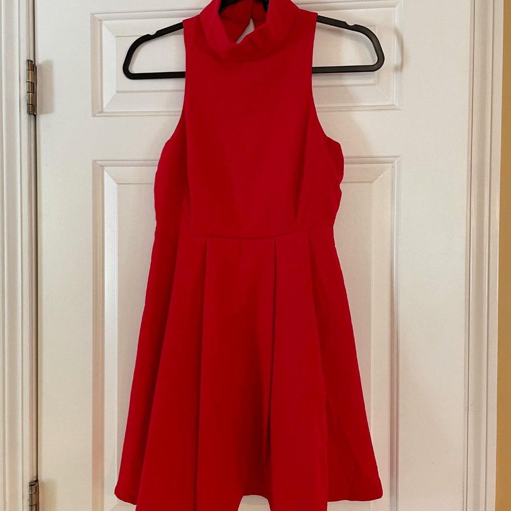 Lulus Red Flowy Dress